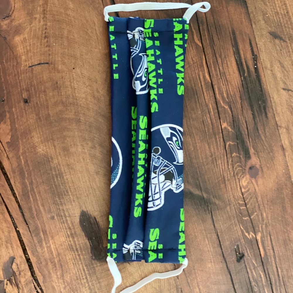 Seahawks Face Mask. (SOLD Elsewhere)